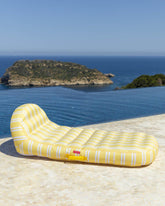 Flotador tumbona amarilla - MONTECARLO - Flamingueo
