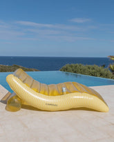 Flotador tumbona amarilla - PALERMO - Flamingueo