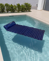 Flotador tumbona azul - MILOS - Flamingueo