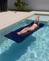 Flotador tumbona azul - MILOS - Flamingueo