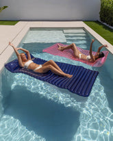 Flotador tumbona azul - MILOS - Flamingueo