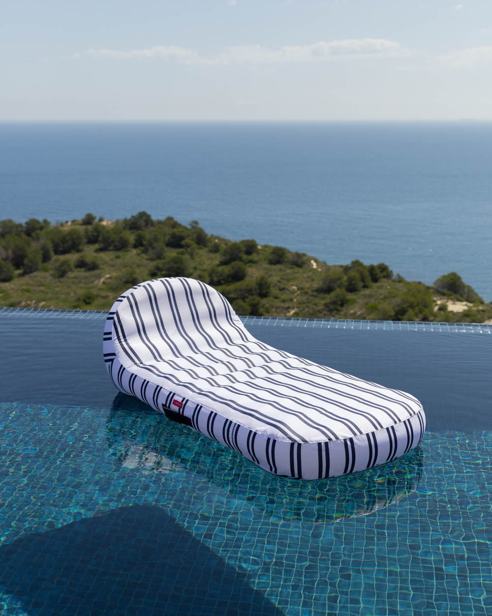 Flotador tumbona azul - MONTECARLO - Flamingueo