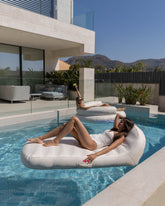 Flotador tumbona beige - OLIVE - Flamingueo