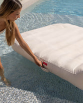 Flotador tumbona doble beige - SUNRAY - Flamingueo