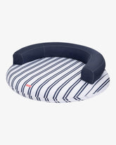 Flotador tumbona redonda azul - ATLANTA - Flamingueo