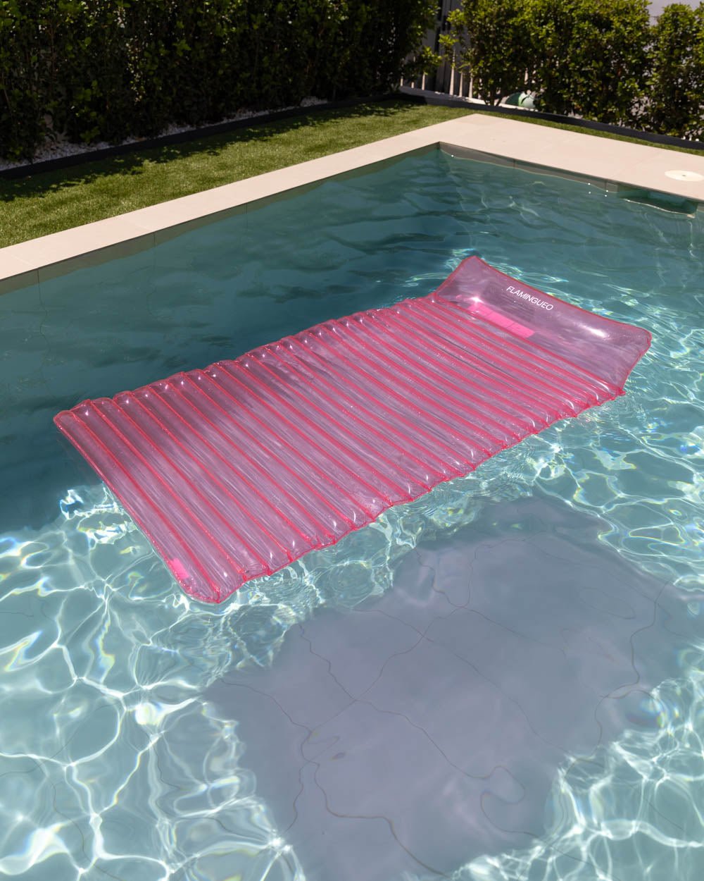 Flotador tumbona rosa - MILOS - Flamingueo