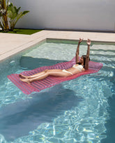 Flotador tumbona rosa - MILOS - Flamingueo