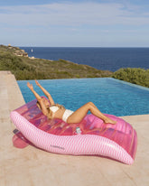 Flotador tumbona rosa - PALERMO - Flamingueo