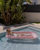 Flotador tumbona rosa - SERENITY - Flamingueo