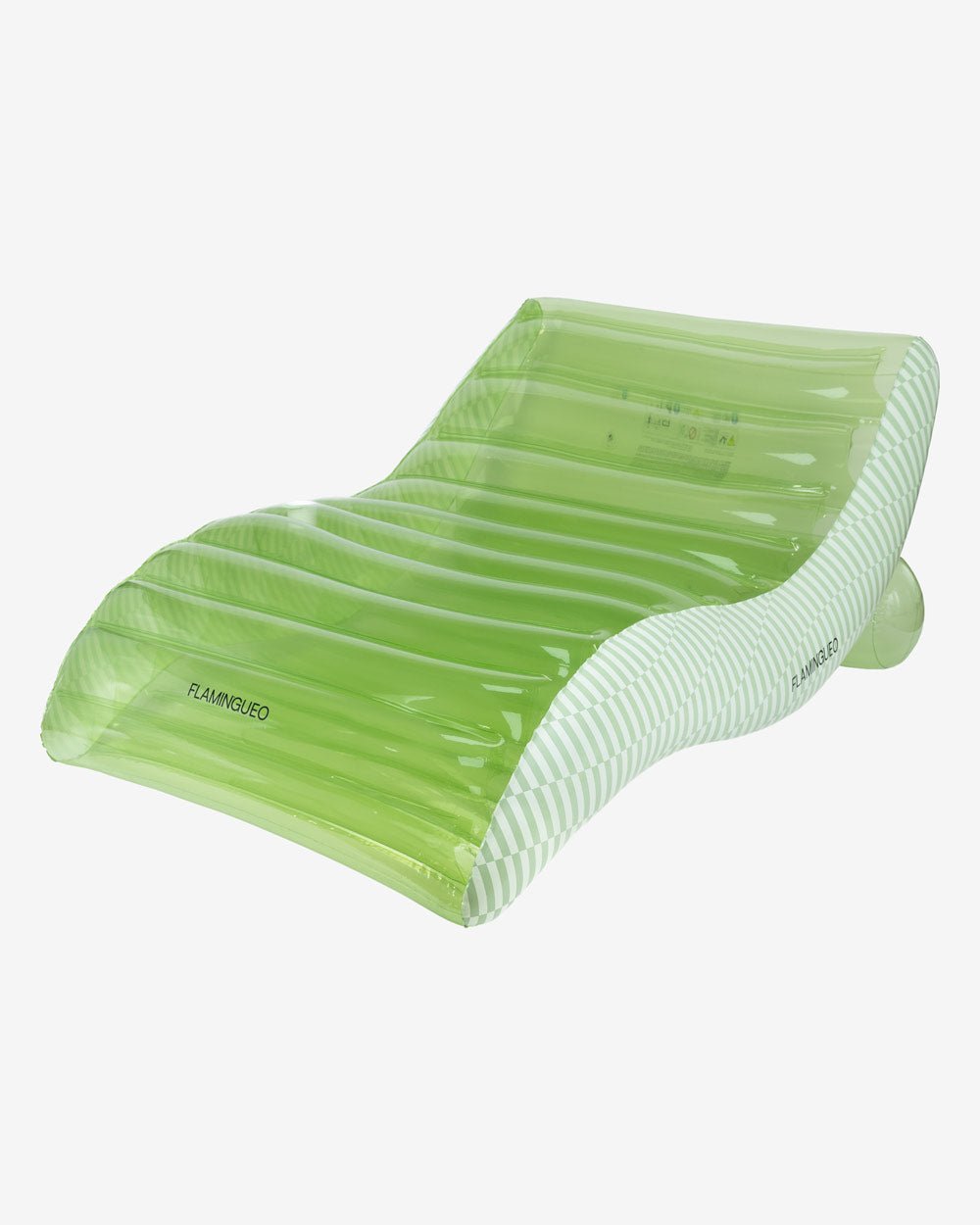 Flotador tumbona verde - PALERMO - Flamingueo