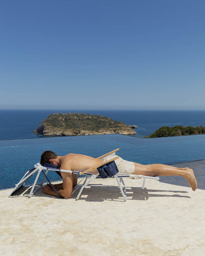 Hamaca plegable playa azul - SHARON - Flamingueo