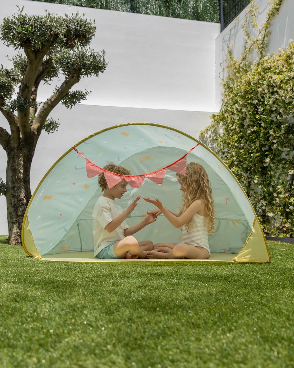 Pop up tent verde - FINNICK - Flamingueo