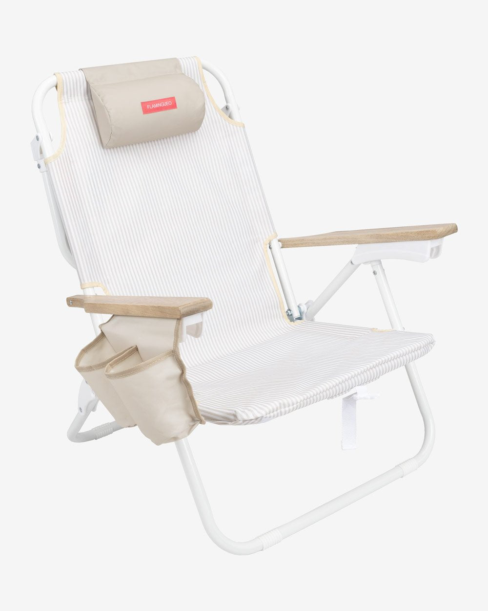 Silla plegable playa beige - BÁRBARA - Flamingueo