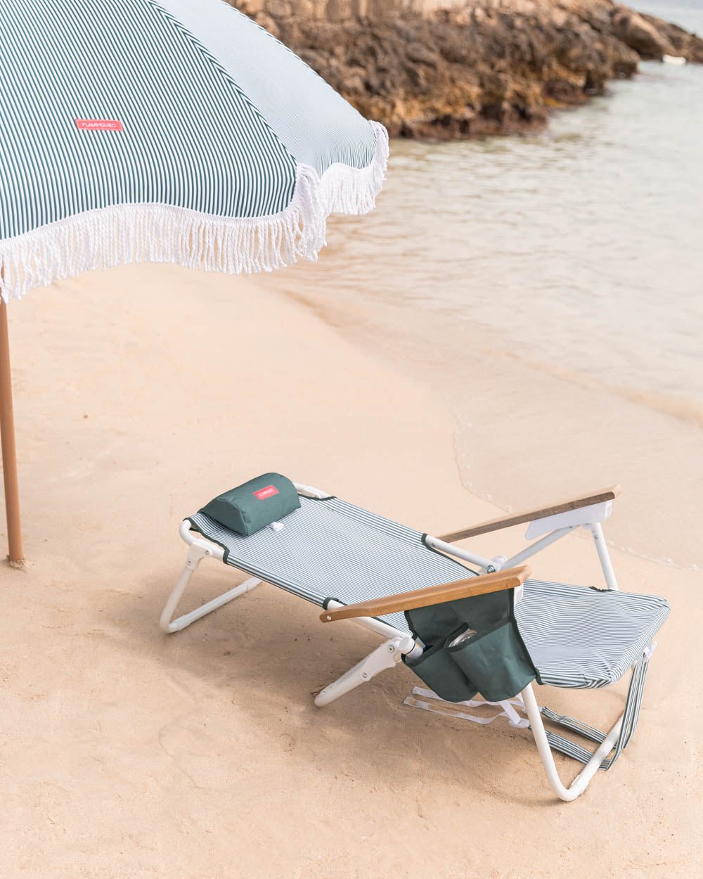 Silla plegable playa verde - BÁRBARA - Flamingueo