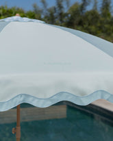 Sombrilla exterior aguamarina - BIANCA - Flamingueo