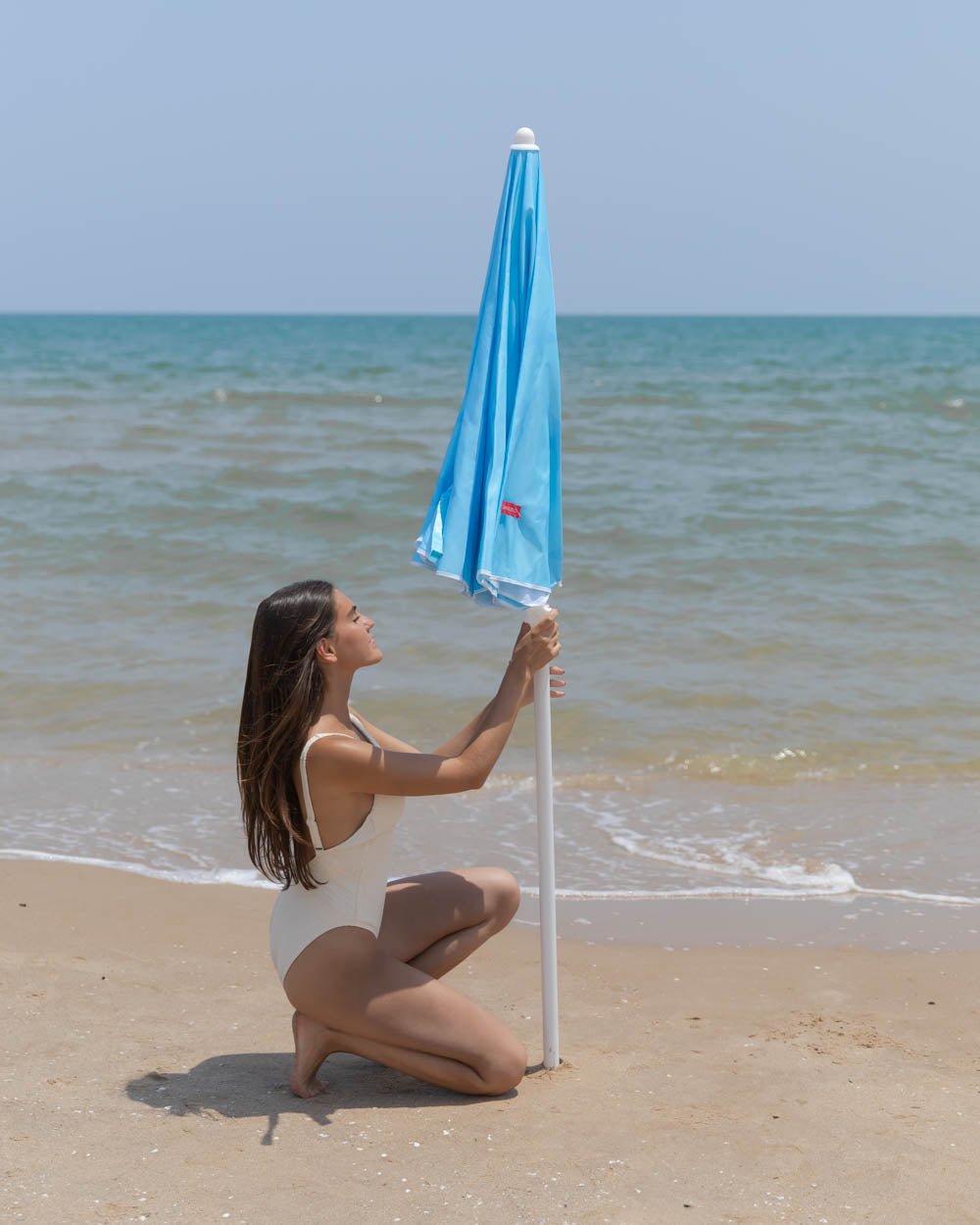 Sombrilla exterior azul - CYNDI - Flamingueo