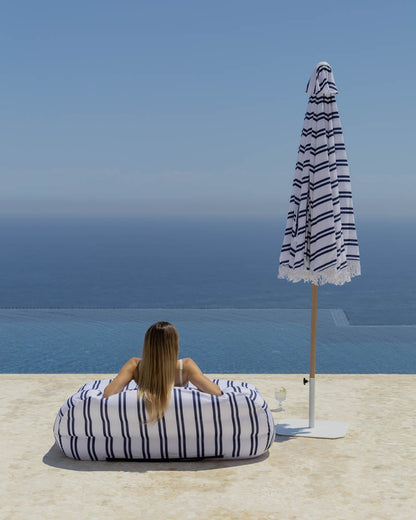 Sombrilla exterior azul - DORIA - Flamingueo