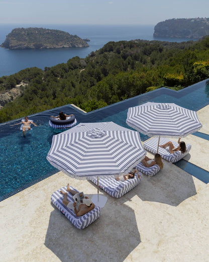 Sombrilla exterior azul - DORIA - Flamingueo