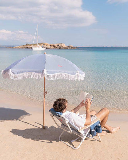 Sombrilla exterior azul - MARION - Flamingueo