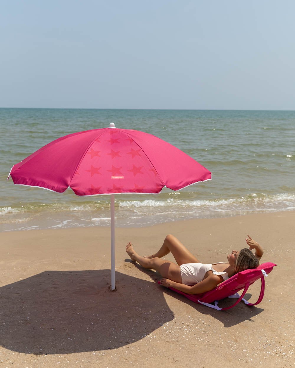 Sombrilla exterior fucsia - CYNDI - Flamingueo