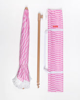 Sombrilla exterior rosa - CARAMEL - Flamingueo