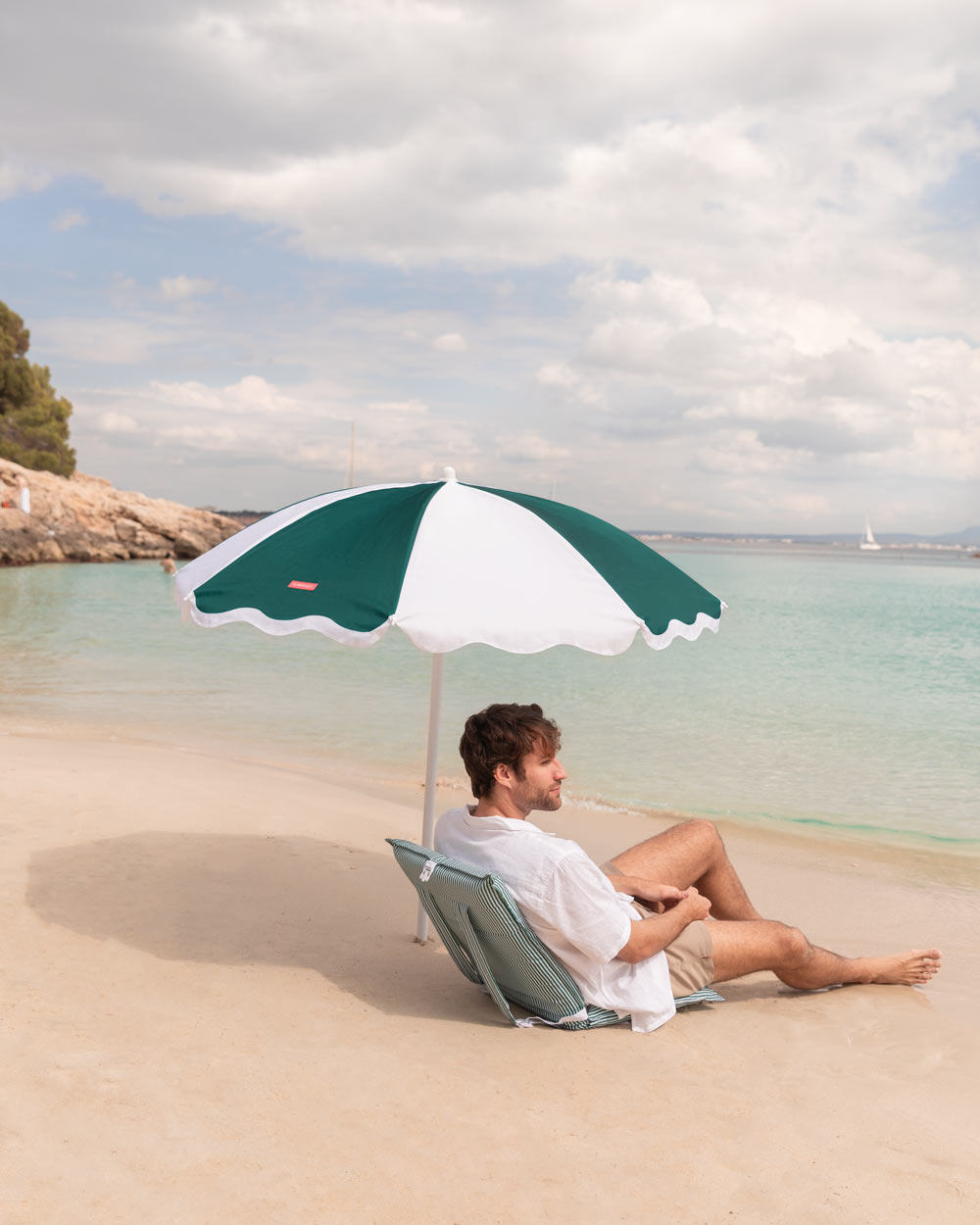 Sombrilla exterior verde - DANIA - Flamingueo