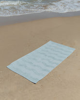 Toalla playa aguamarina - MARINA - Flamingueo