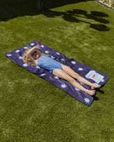 Toalla playa azul kids - CARINA - Flamingueo