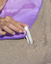 Toalla playa morada - AYLA - Flamingueo