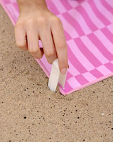 Toalla playa rosa - HONEY - Flamingueo