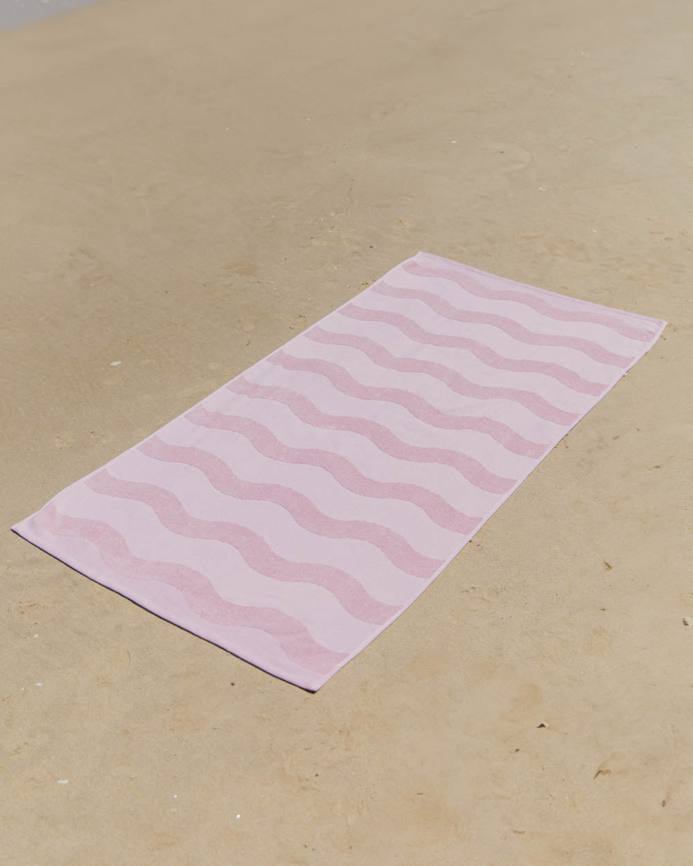 Toalla playa rosa - MARINA - Flamingueo