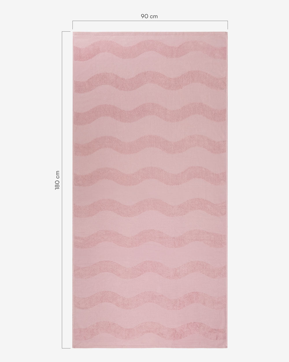 Toalla playa rosa - MARINA - Flamingueo