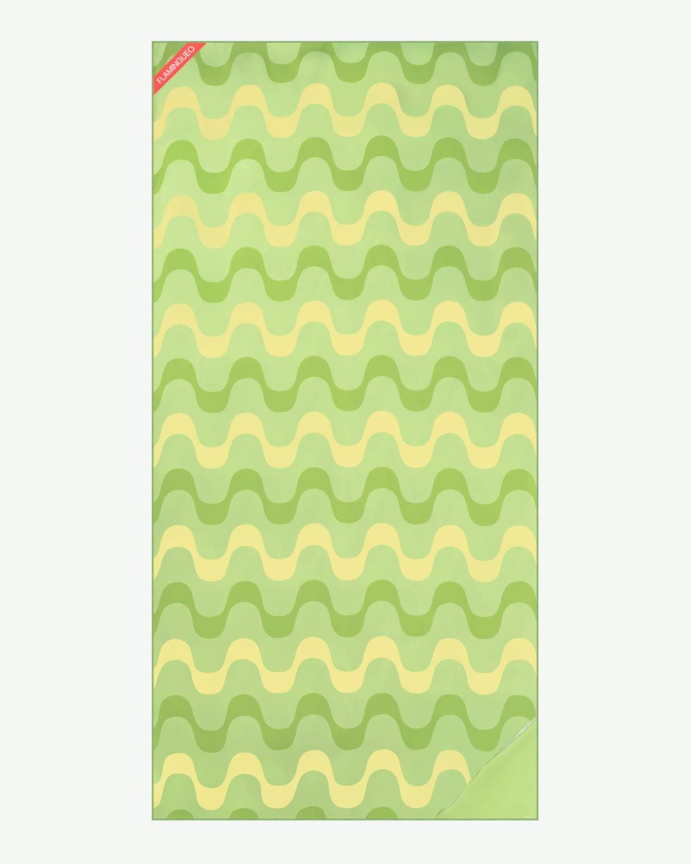 Toalla playa verde - AYLA - Flamingueo