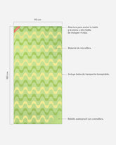 Toalla playa verde - AYLA - Flamingueo