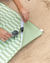 Toalla playa verde - HONEY - Flamingueo