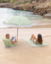 Toalla playa verde - HONEY - Flamingueo