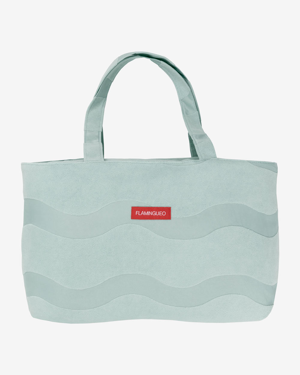 Tote bag aguamarina - SALMA - Flamingueo