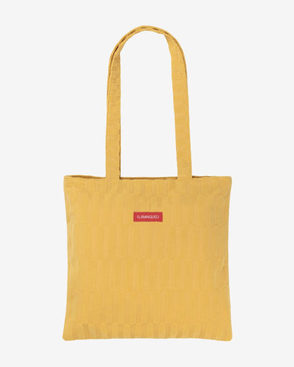 Tote bag amarilla - DEMI - Flamingueo