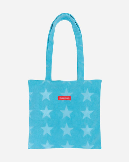 Tote bag azul - GRETA - Flamingueo
