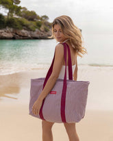 Tote bag burdeos - BRUNY - Flamingueo