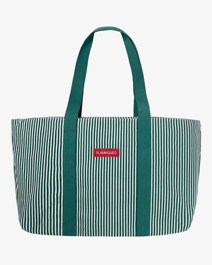 Tote bag verde - BRUNY - Flamingueo